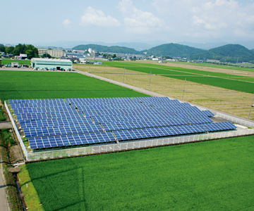 印田 ソーラー発電所 イメージ